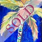 palm tree painting