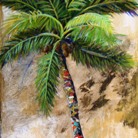 palm tree painting