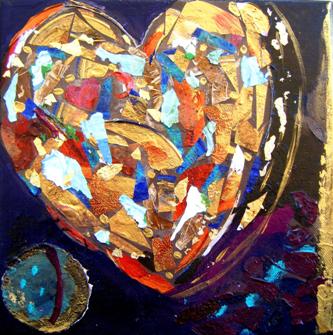 heart painting