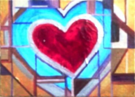 heart painting