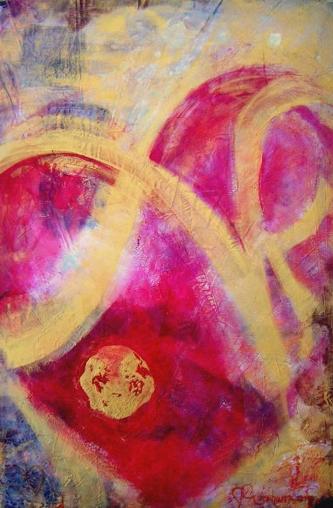 heart painting