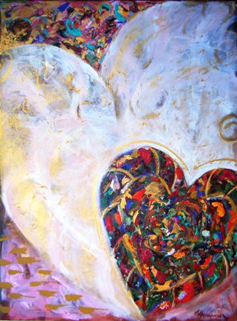 heart painting