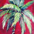 palm tree painting