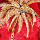 palm tree painting