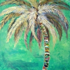 palm tree painting